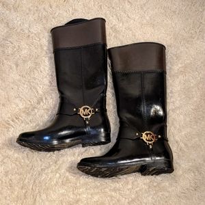 Michael Kors Rain Riding Boots